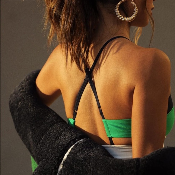 NWOT Sincerely Jules X Bandier The Bryn Strappy Bra Size L - Picture 4 of 9